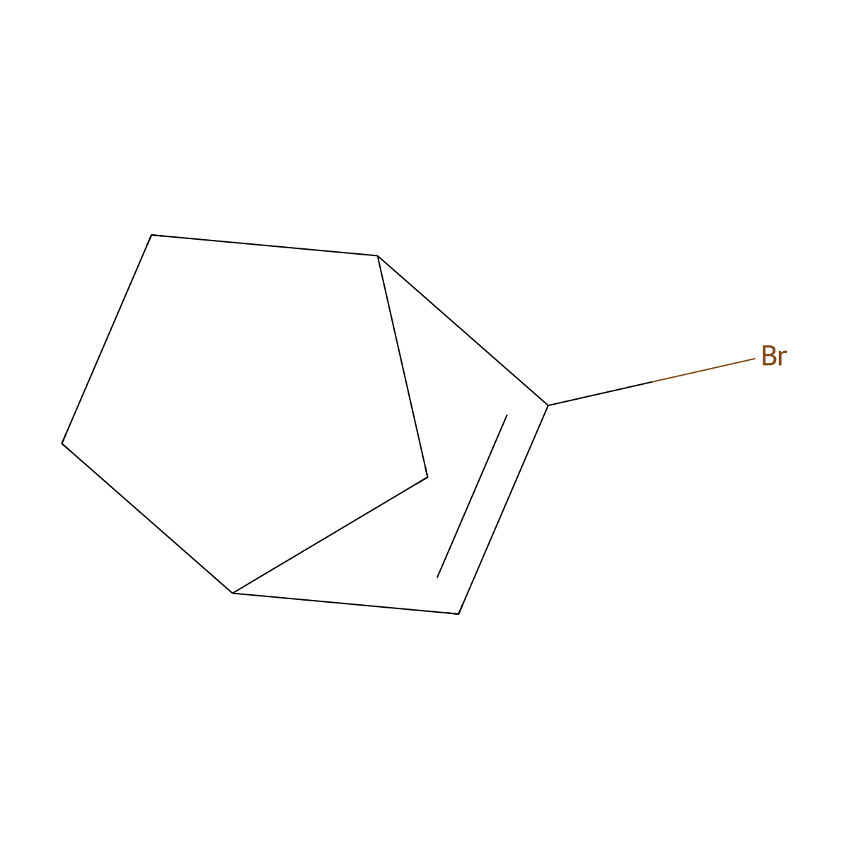 2-Bromobicyclo[2.2.1]hept-2-ene molecular structure, CAS 694-90-6