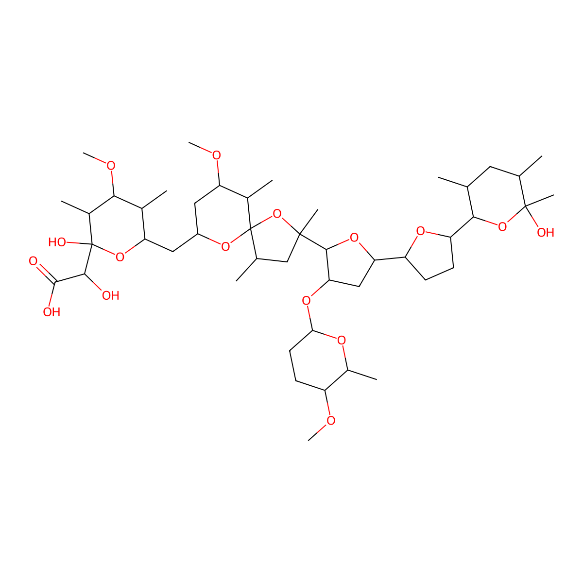 Antibiotic 6016 molecular structure, CAS 69421-39-2