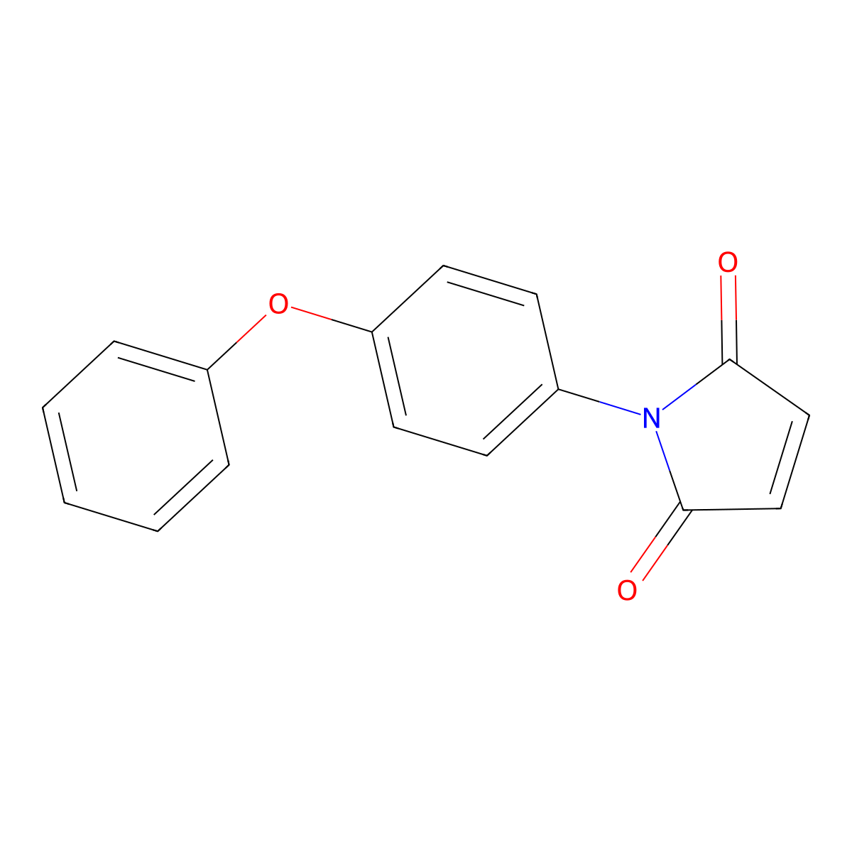 1-(4-Phenoxyphenyl)-1H-pyrrole-2,5-dione molecular structure, CAS 69422-82-8