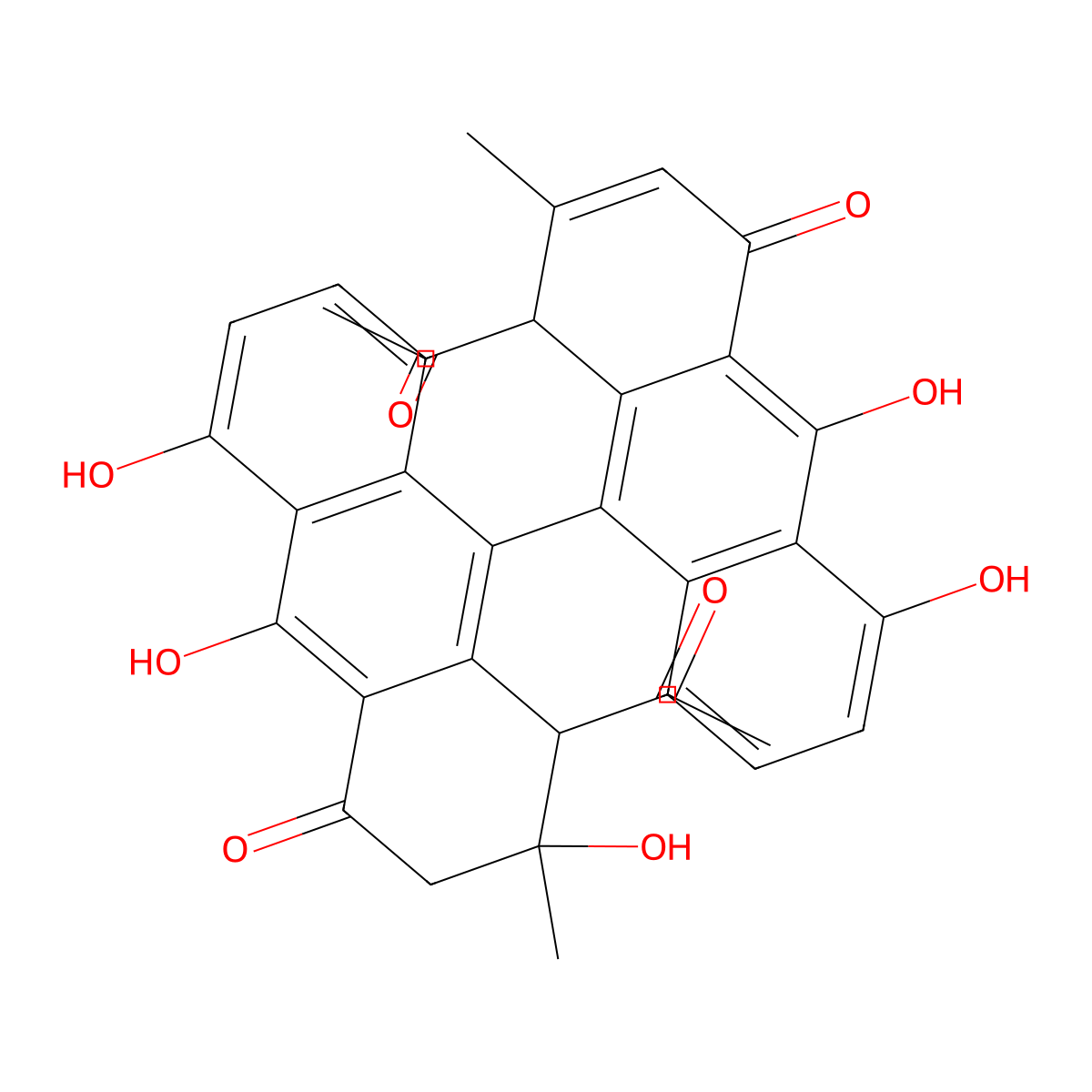 Setomimycin molecular structure, CAS 69431-87-4