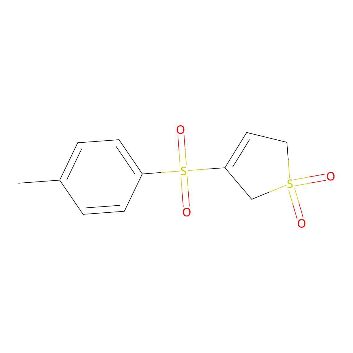3-Tosyl-2,5-dihydrothiophene 1,1-dioxide molecular structure, CAS 69451-79-2