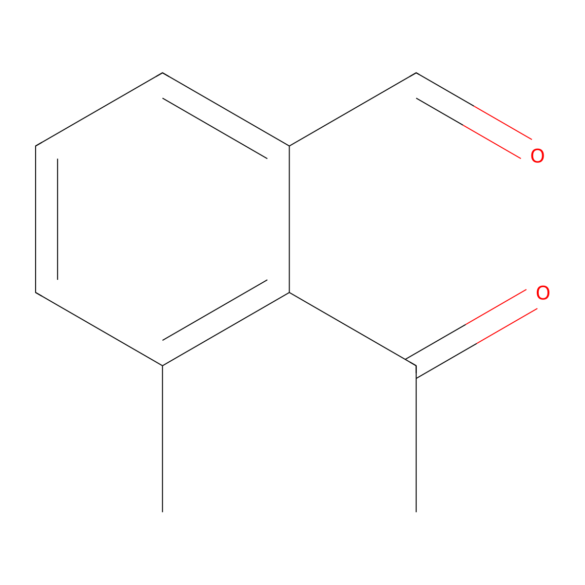 2-Acetyl-3-methylbenzaldehyde molecular structure, CAS 694520-51-9