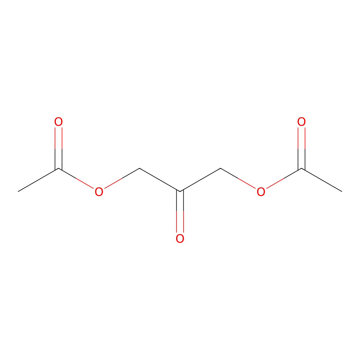 1,3-Diacetoxyacetone molecular structure, CAS 6946-10-7