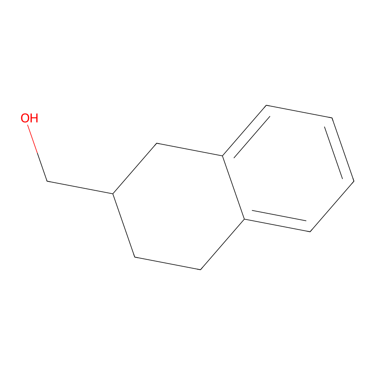 (1,2,3,4-Tetrahydronaphthalen-2-yl)methanol molecular structure, CAS 6947-15-5