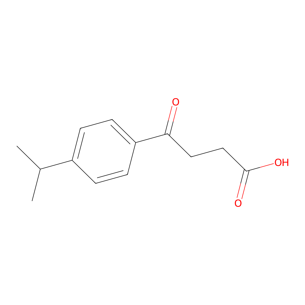beta-(p-Cumoyl)propionic acid molecular structure, CAS 6947-81-5