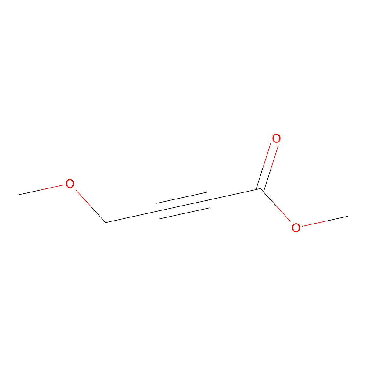 Methyl 4-methoxybut-2-ynoate molecular structure, CAS 69511-47-3