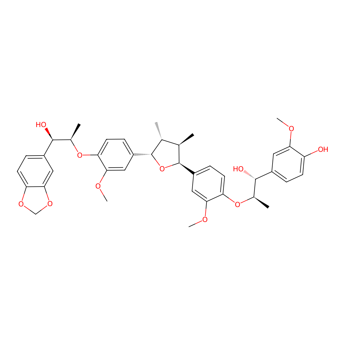 4-O-Demethylmanassantin B molecular structure, CAS 695151-38-3
