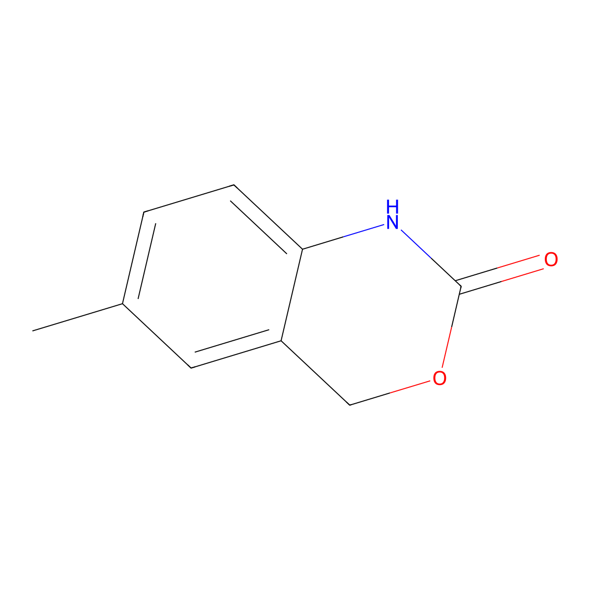 6-Methyl-2,4-dihydro-1H-3,1-benzoxazin-2-one molecular structure, CAS 695154-43-9