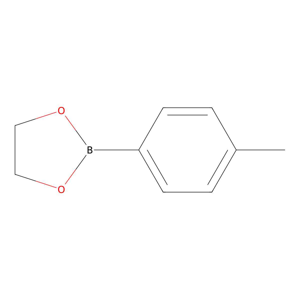 2-(4-Methylphenyl)-1,3,2-dioxaborolane molecular structure, CAS 69519-10-4