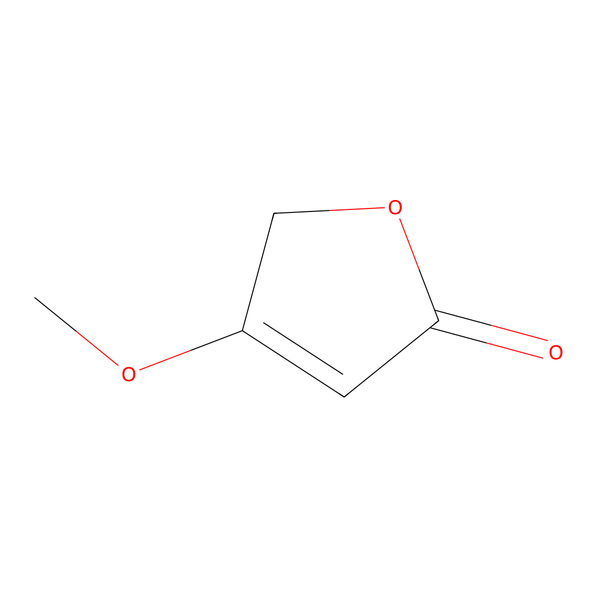 4-Methoxy-2,5-dihydrofuran-2-one molecular structure, CAS 69556-70-3