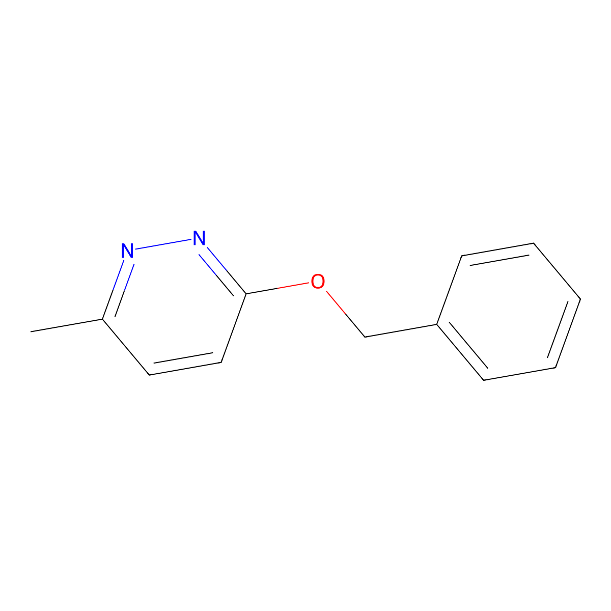 3-(Benzyloxy)-6-methylpyridazine molecular structure, CAS 6958-54-9
