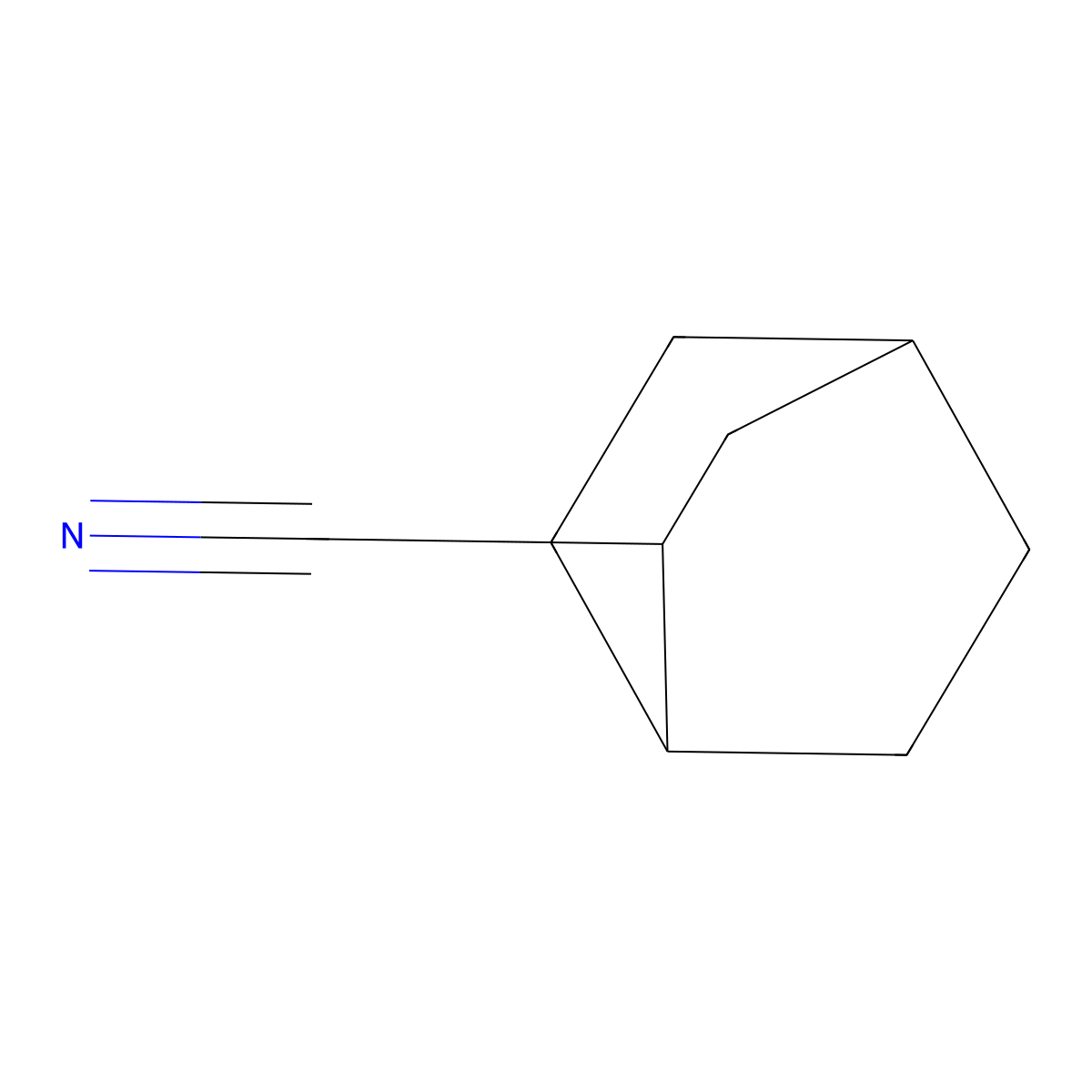 Bicyclo[2.2.2]octane-2-carbonitrile molecular structure, CAS 6962-74-9