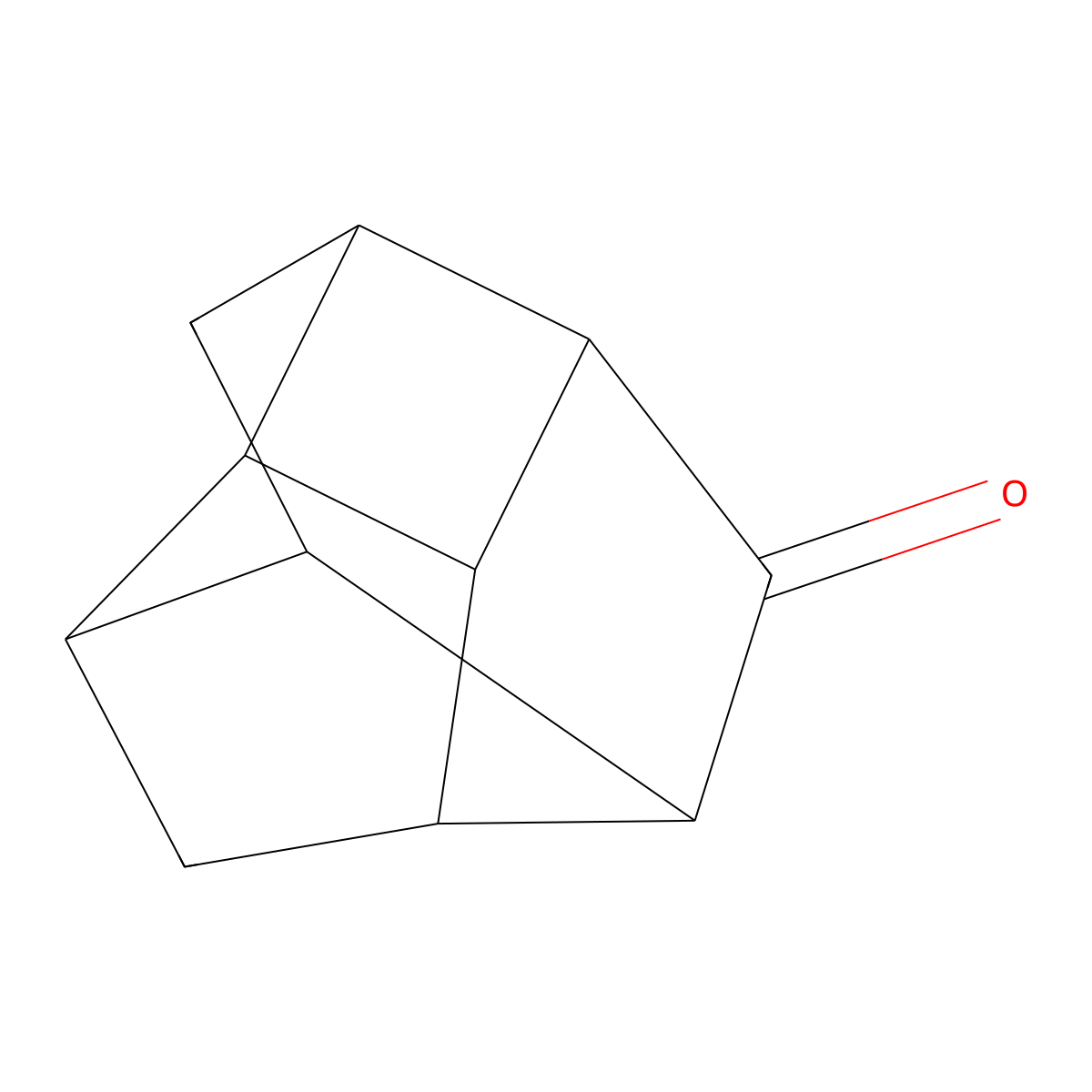 Pentacyclo[6.3.0.0(2,7).0(4,11).0(5,9)]undecan-3-one molecular structure, CAS 69649-19-0