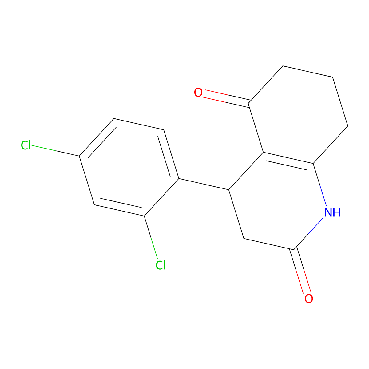 4-(2,4-Dichlorophenyl)-1,3,4,6,7,8-hexahydroquinoline-2,5-dione molecular structure, CAS 696639-73-3