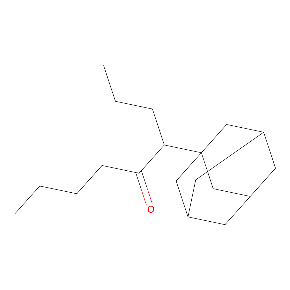 4-Adamantan-1-yl-nonan-5-one molecular structure, CAS 696648-07-4