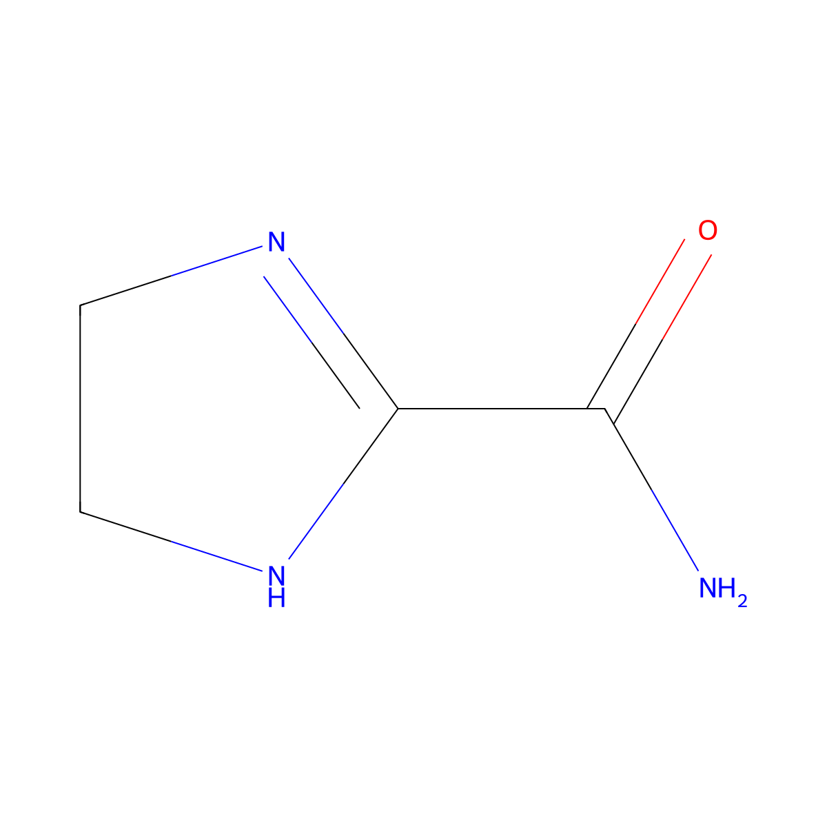 4,5-dihydro-1H-imidazole-2-carboxamide molecular structure, CAS 696650-10-9