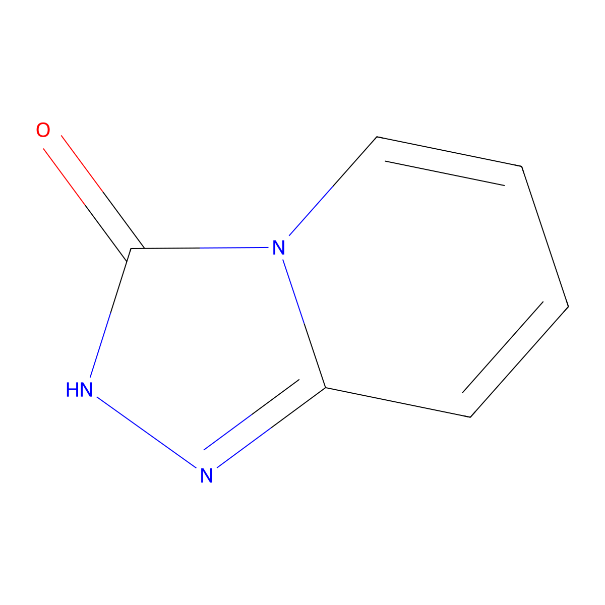 1,2,4-Triazolo(4,3-a)pyridin-3(2H)-one molecular structure, CAS 6969-71-7
