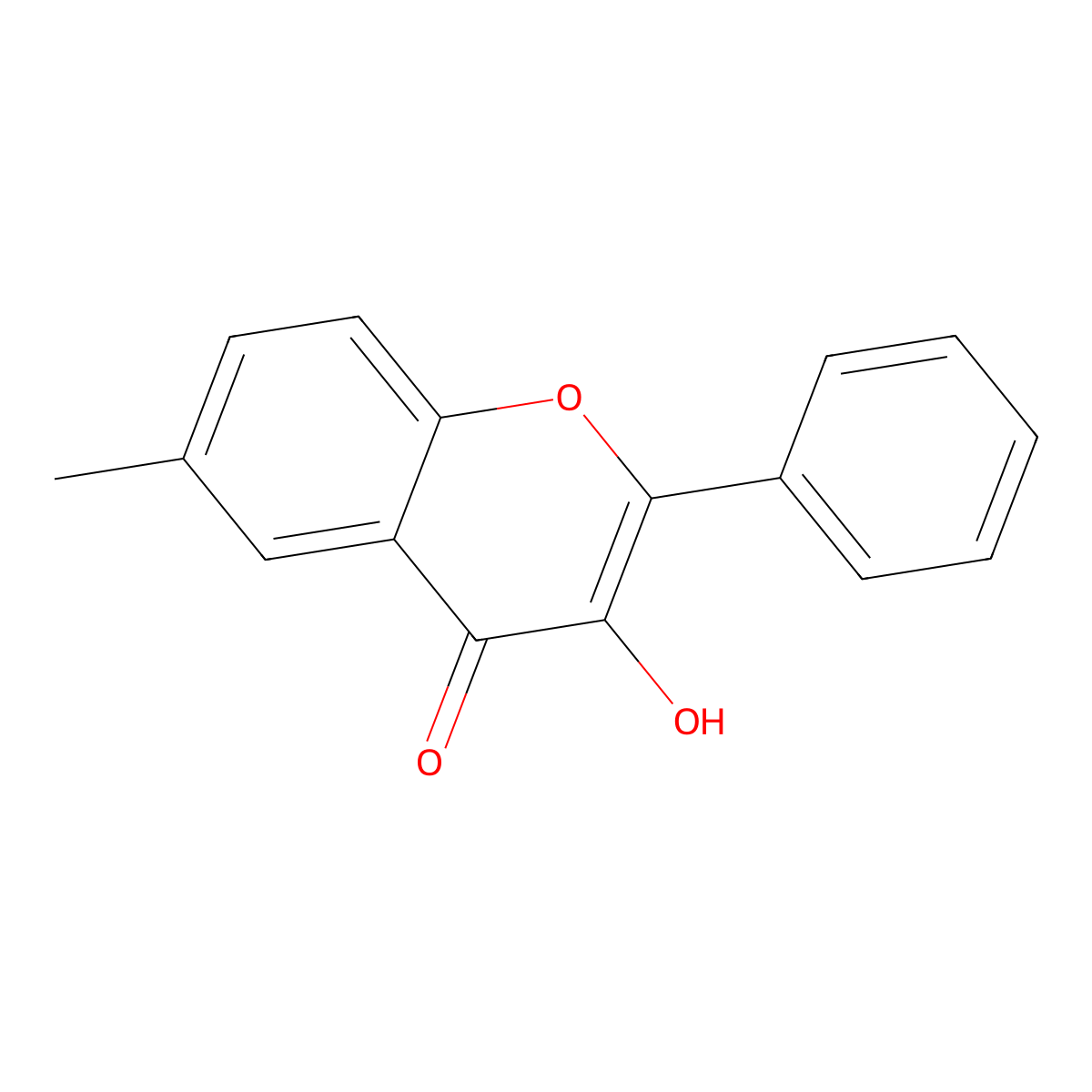 6-Methylflavonol molecular structure, CAS 6971-18-2