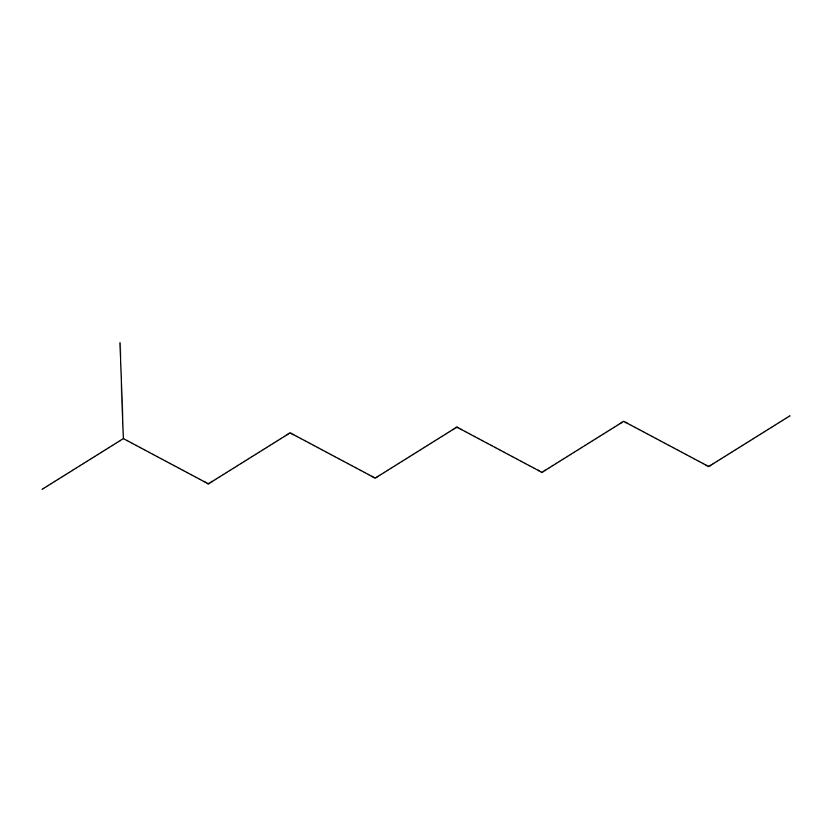 2-Methyldecane molecular structure, CAS 6975-98-0