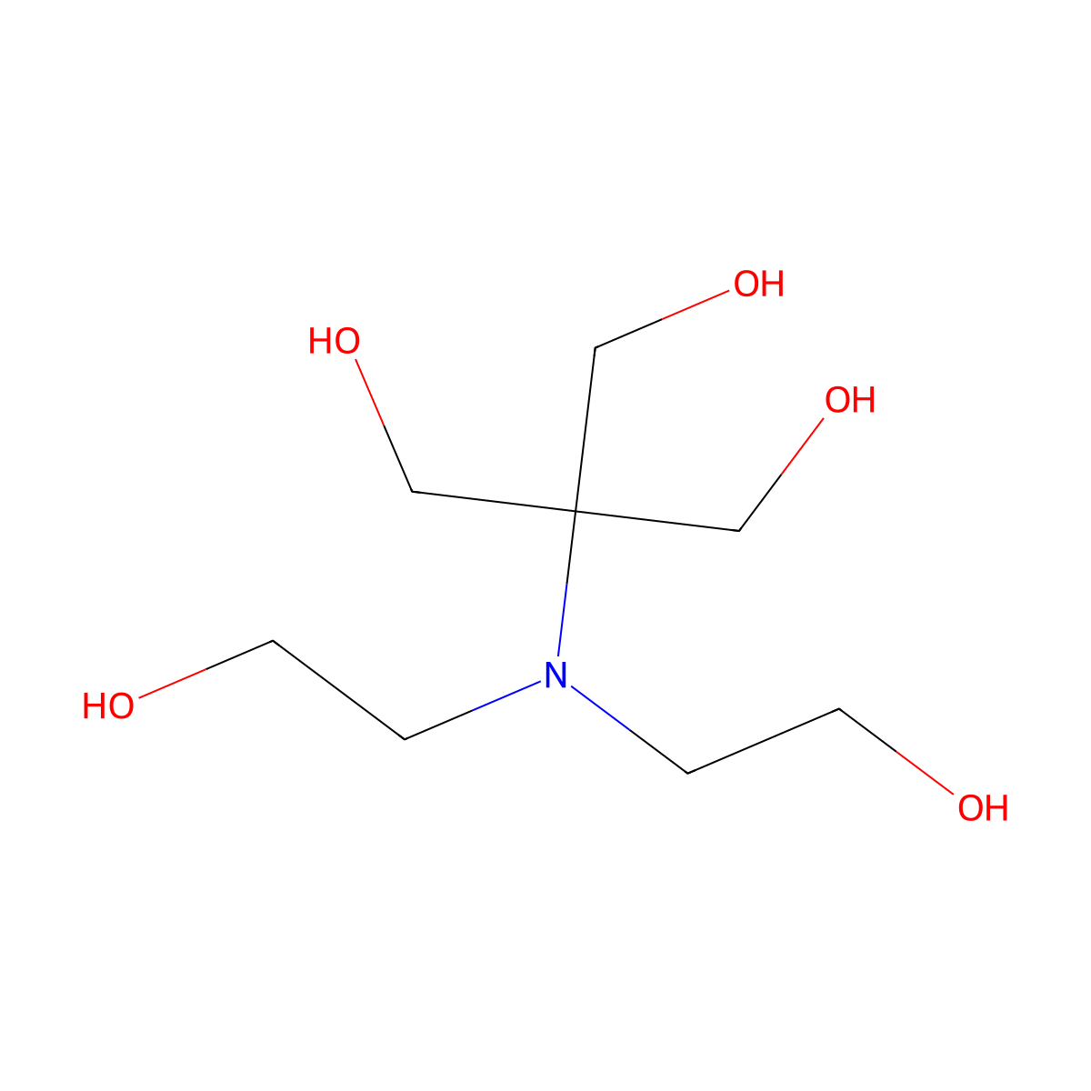 Bistris molecular structure, CAS 6976-37-0