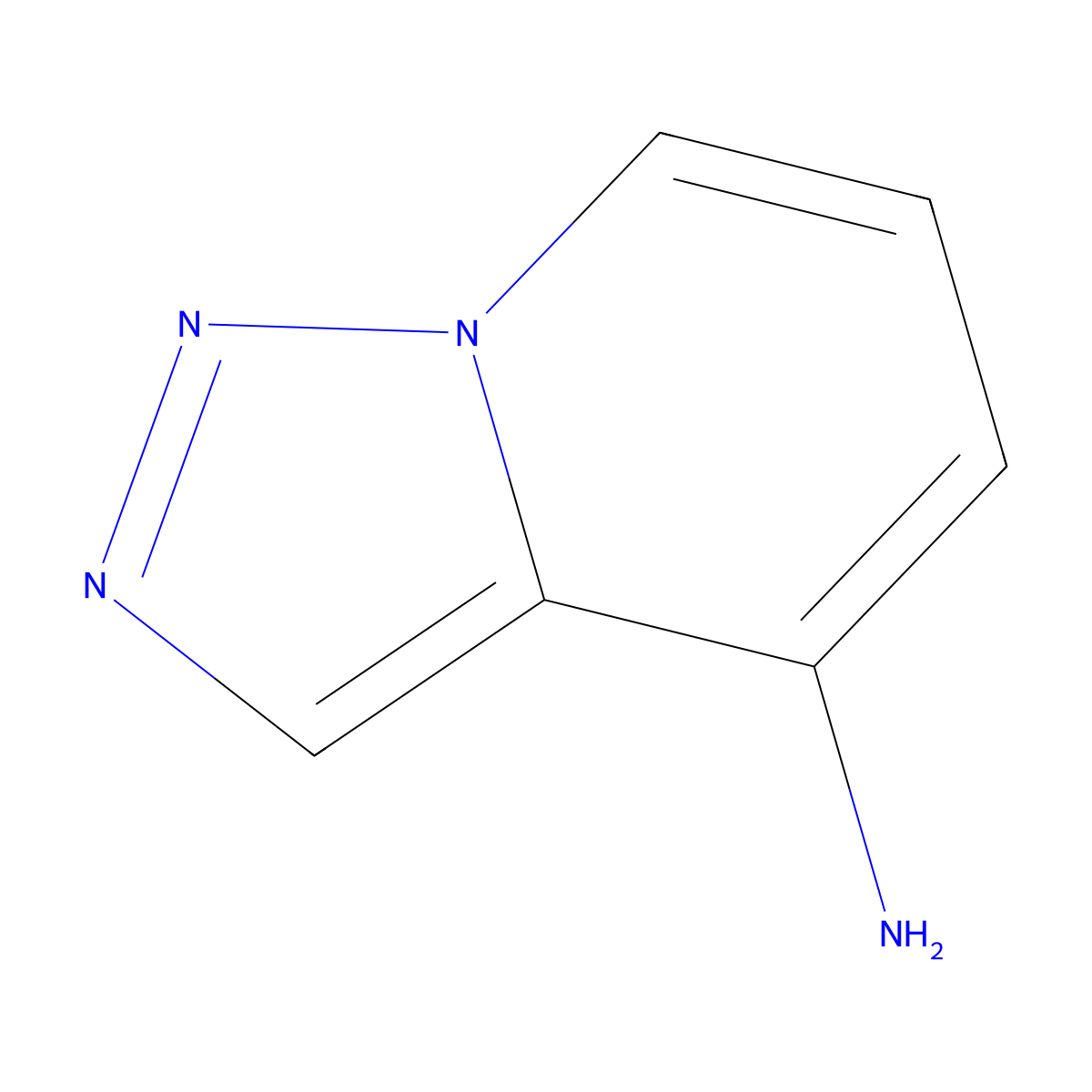 [1,2,3]Triazolo[1,5-a]pyridin-4-amine molecular structure, CAS 697739-18-7
