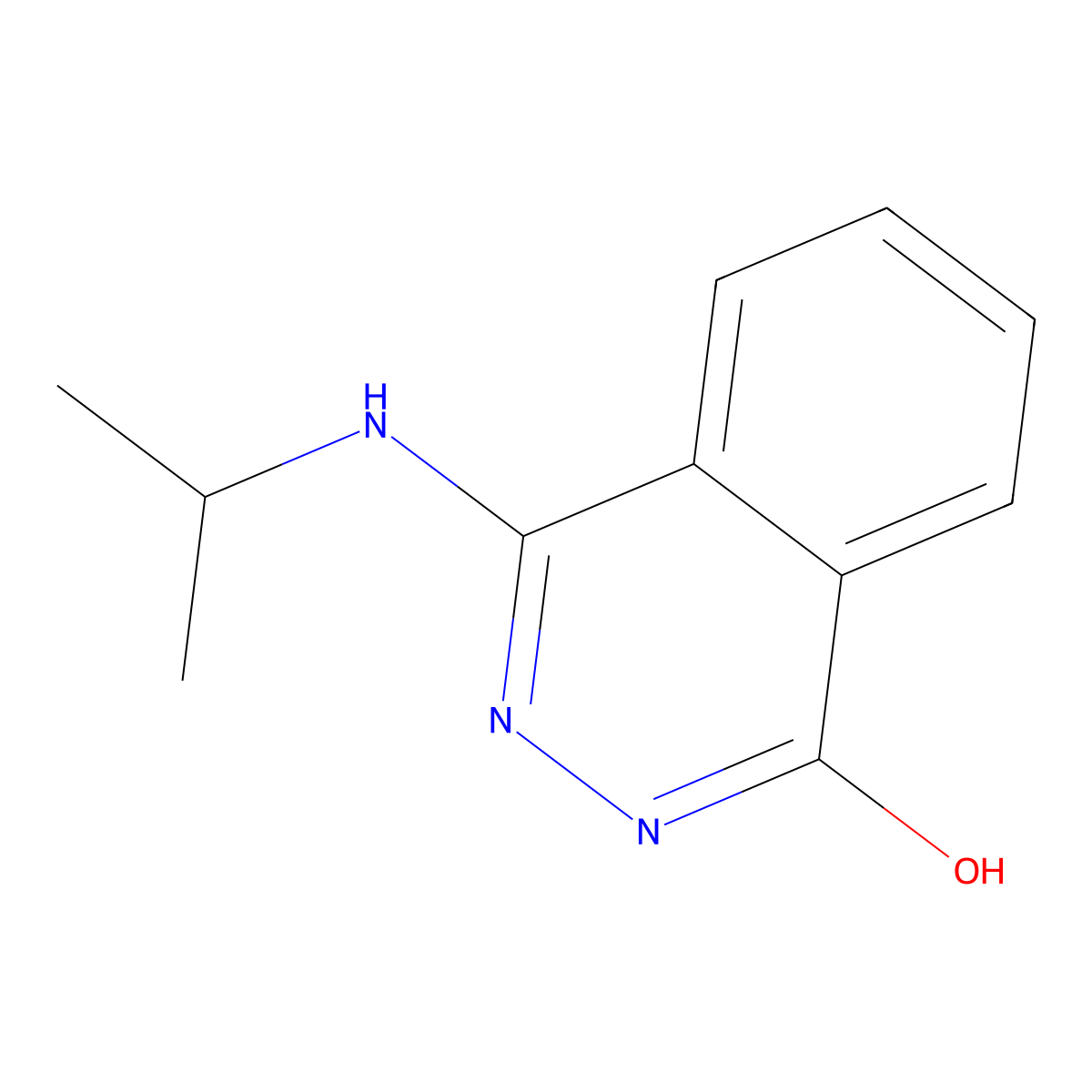 4-(Isopropylamino)phthalazin-1-ol molecular structure, CAS 69776-01-8