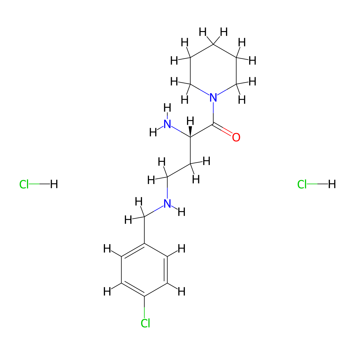 UAMC 00039 dihydrochloride molecular structure, CAS 697797-51-6