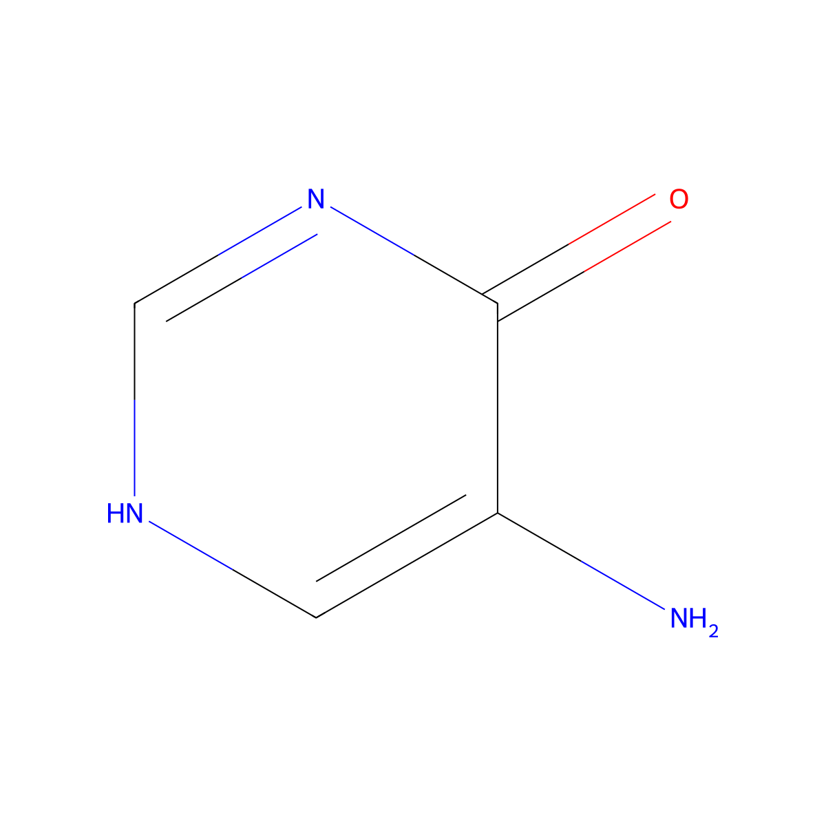 5-Amino-3,4-dihydropyrimidin-4-one molecular structure, CAS 69785-94-0