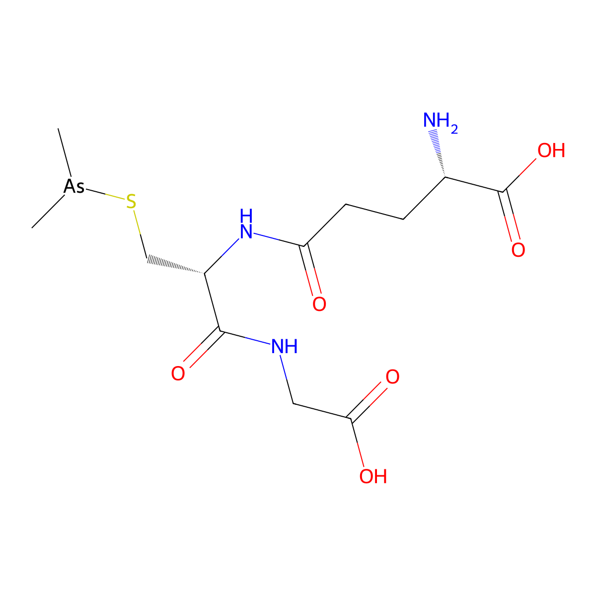 Darinaparsin molecular structure, CAS 69819-86-9