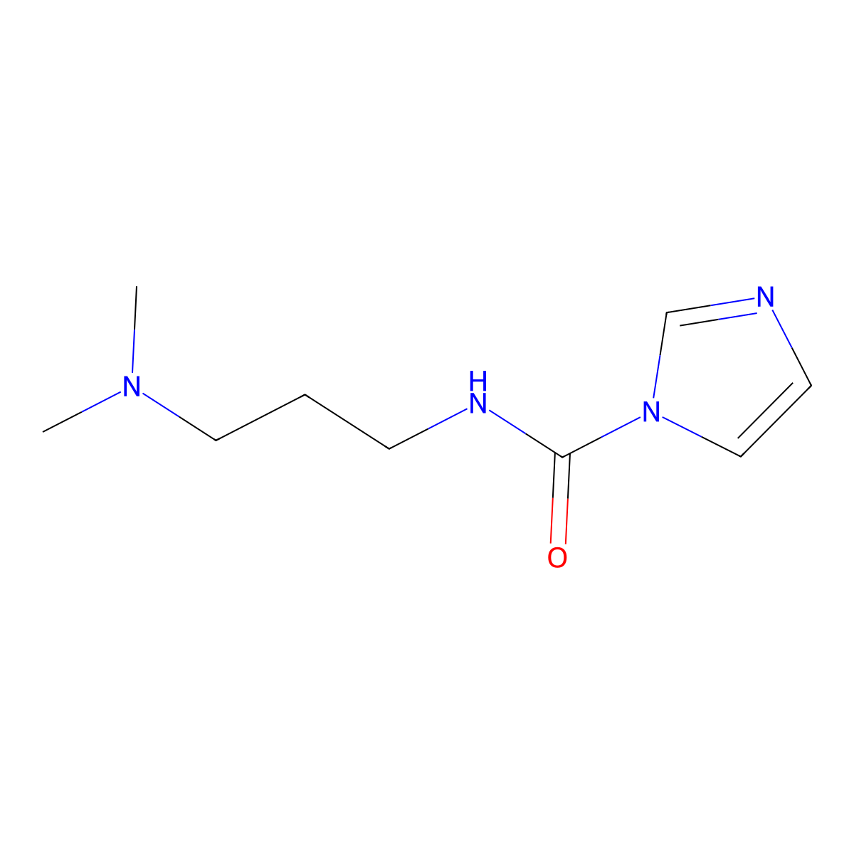 N-[3-(dimethylamino)propyl]-1H-imidazole-1-carboxamide molecular structure, CAS 698388-49-7