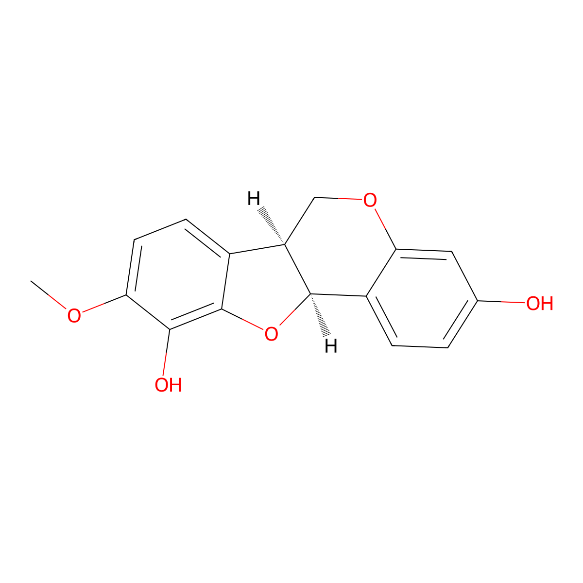 Vesticarpan molecular structure, CAS 69853-46-9