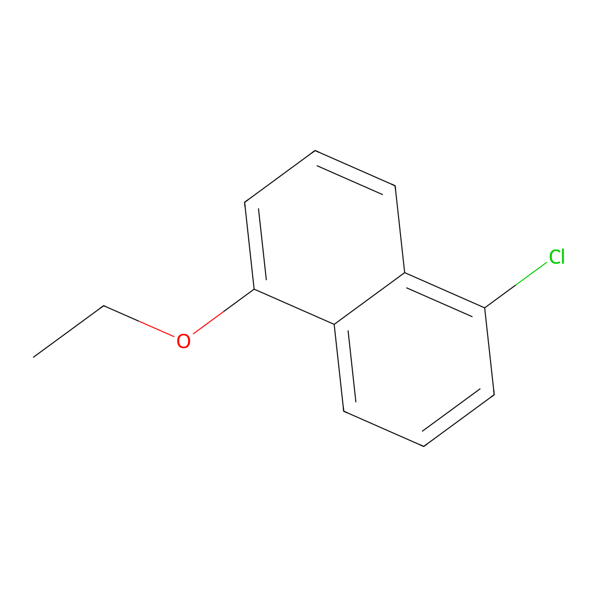 1-Chloro-5-ethoxynaphthalene molecular structure, CAS 69859-62-7