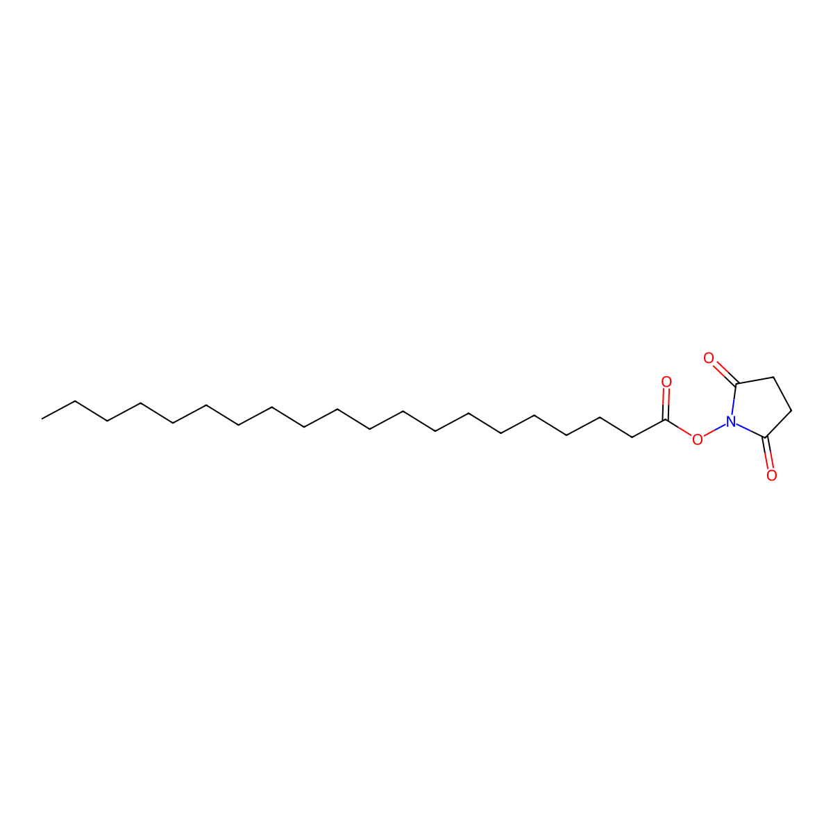 Arachidic Acid N-Hydroxysuccinimide Ester molecular structure, CAS 69888-87-5