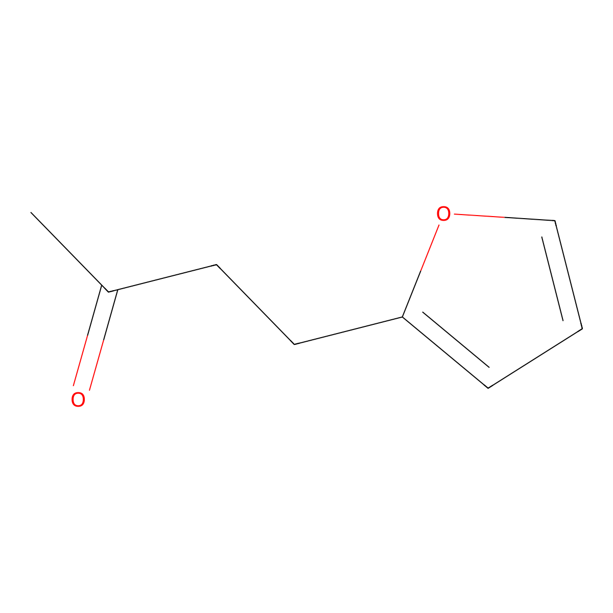 4-(2-Furyl)-2-butanone molecular structure, CAS 699-17-2