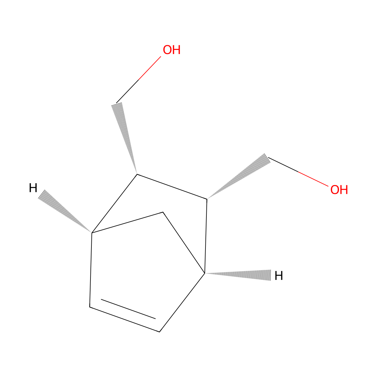 5-Norbornene-2-exo,3-exo-dimethanol molecular structure, CAS 699-95-6