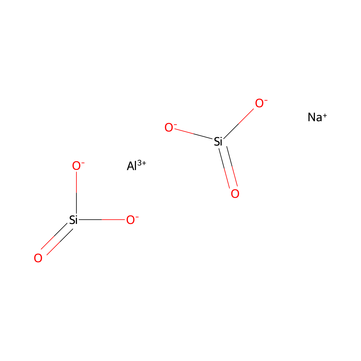 sodium oxido-oxo-[(2-oxo-1,3,2,4-dioxasilalumetan-4-yl)oxy]silane molecular structure, CAS 69912-79-4