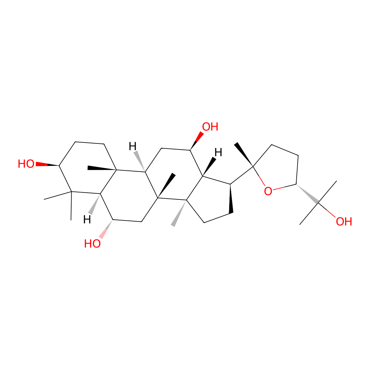 20(S),24(R)-Ocotillol molecular structure, CAS 69926-31-4