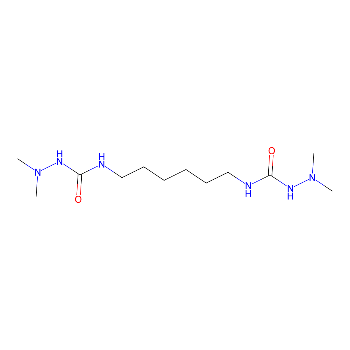 Hydrazinecarboxamide, N,N'-1,6-hexanediylbis[2,2-dimethyl- molecular structure, CAS 69938-76-7