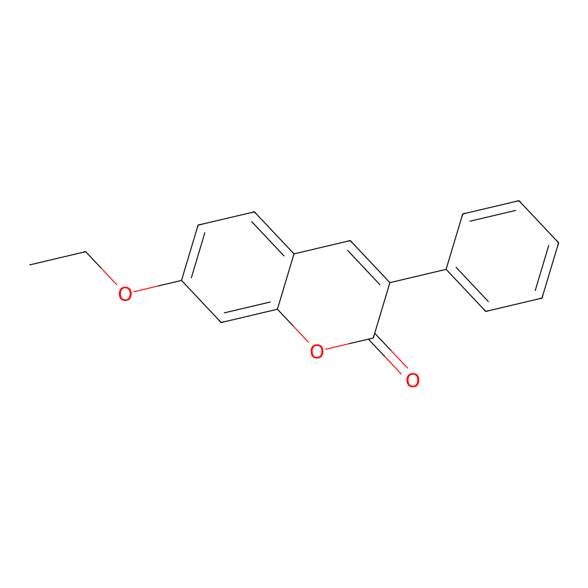 7-ethoxy-3-phenyl-2H-chromen-2-one molecular structure, CAS 6994-50-9