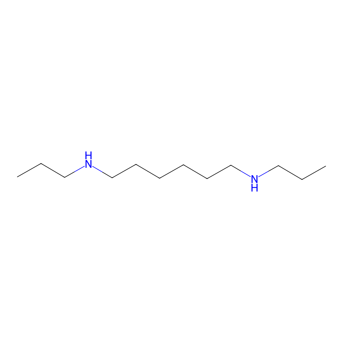 n,n'-Dipropylhexane-1,6-diamine molecular structure, CAS 6994-82-7