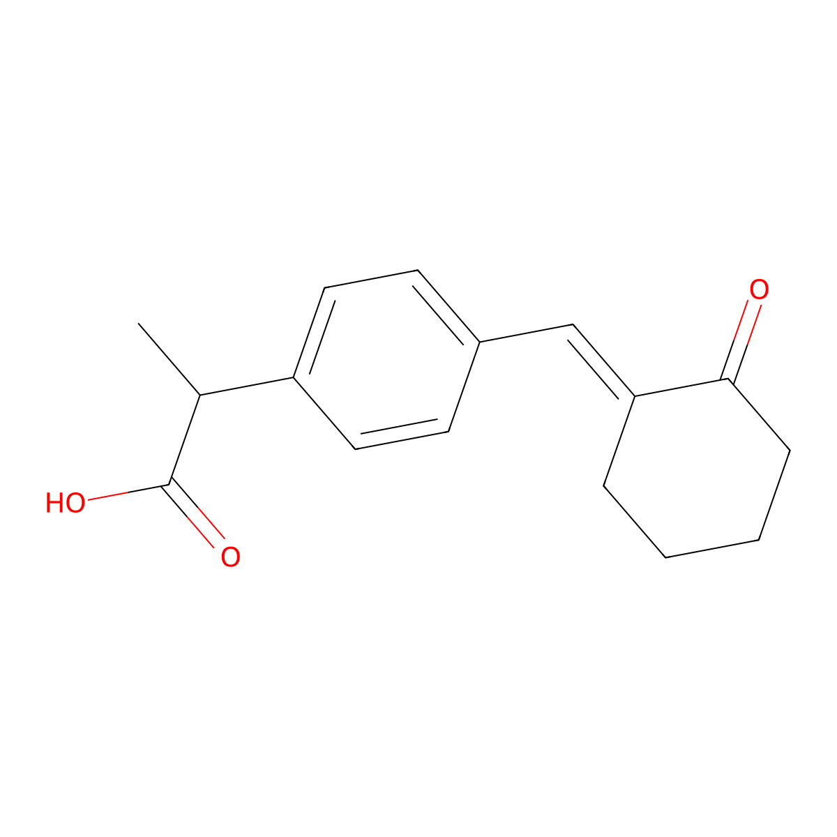 Pelubiprofen molecular structure, CAS 69956-77-0