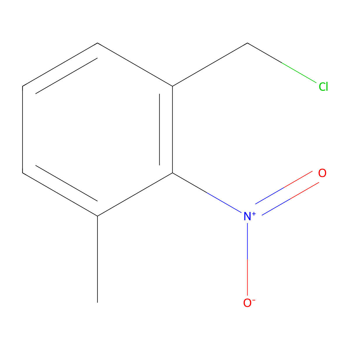 1-(Chloromethyl)-3-methyl-2-nitrobenzene molecular structure, CAS 70018-11-0