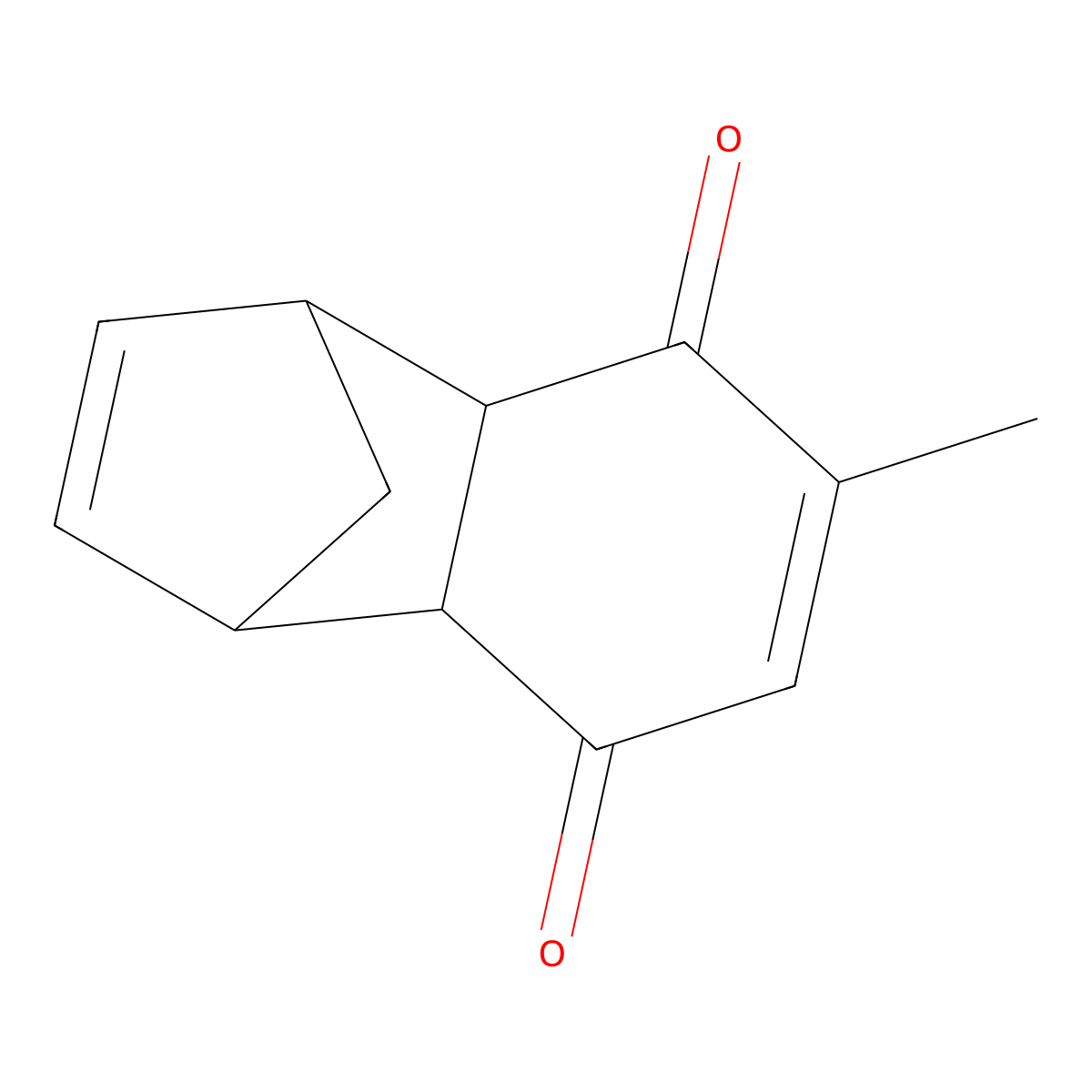 4-Methyltricyclo[6.2.1.0^{2,7}]undeca-4,9-diene-3,6-dione molecular structure, CAS 70050-88-3