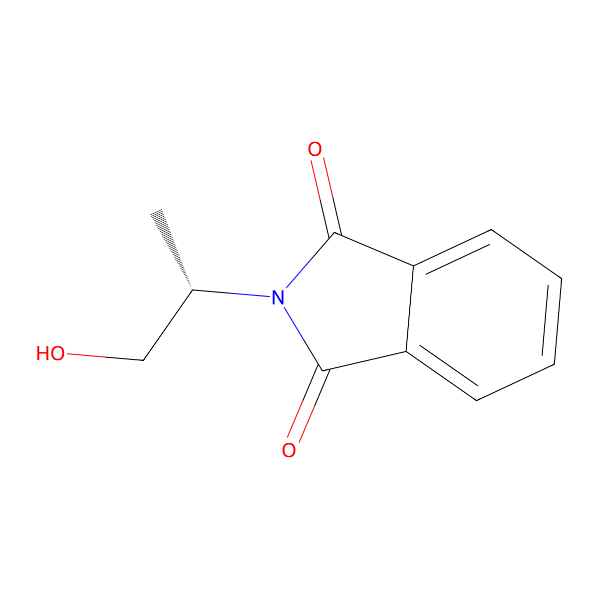 2-[(1S)-2-Hydroxy-1-methylethyl]-1H-isoindole-1,3(2H)-dione molecular structure, CAS 70058-19-4