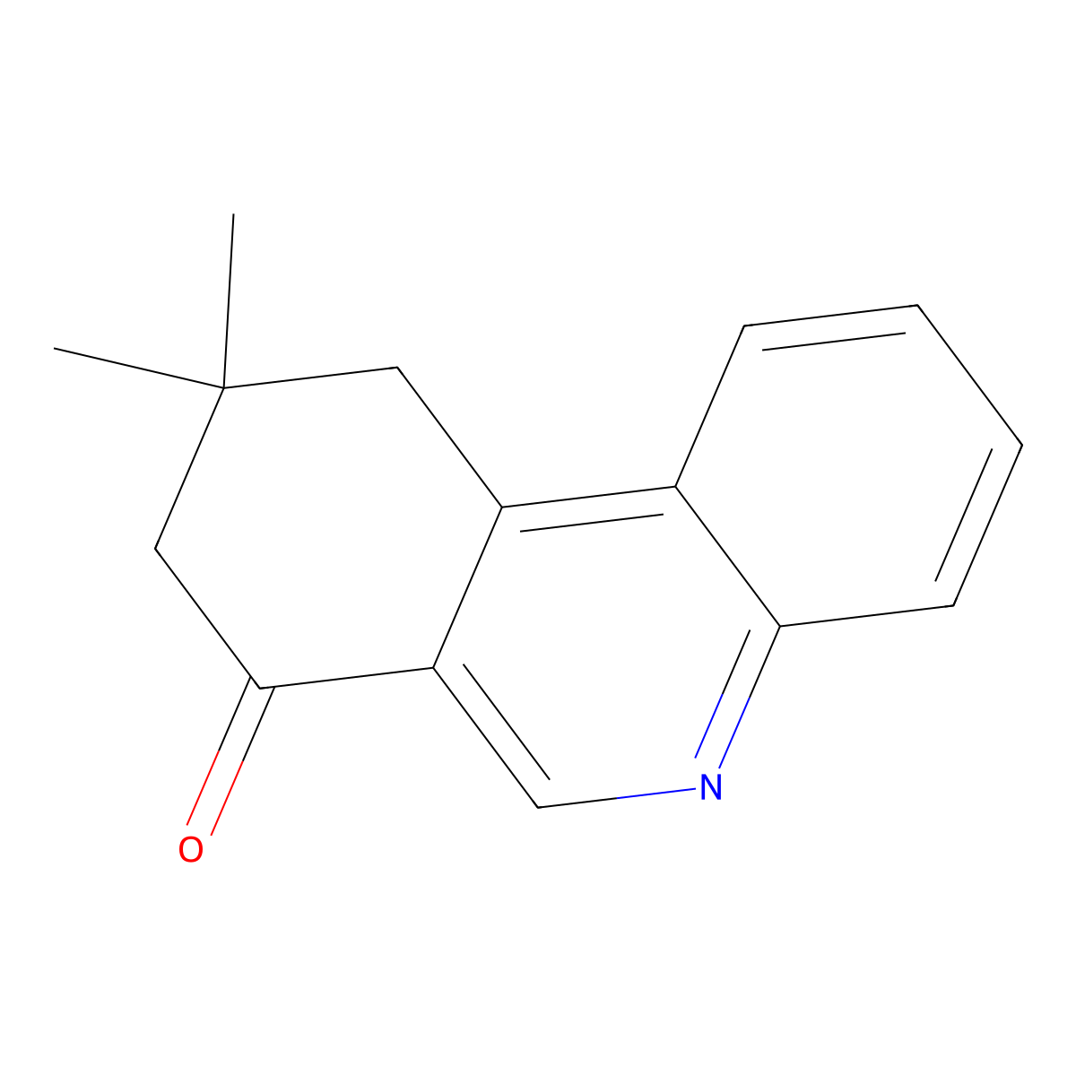 9,9-dimethyl-9,10-dihydro-7(8H)-phenanthridinone molecular structure, CAS 70062-80-5