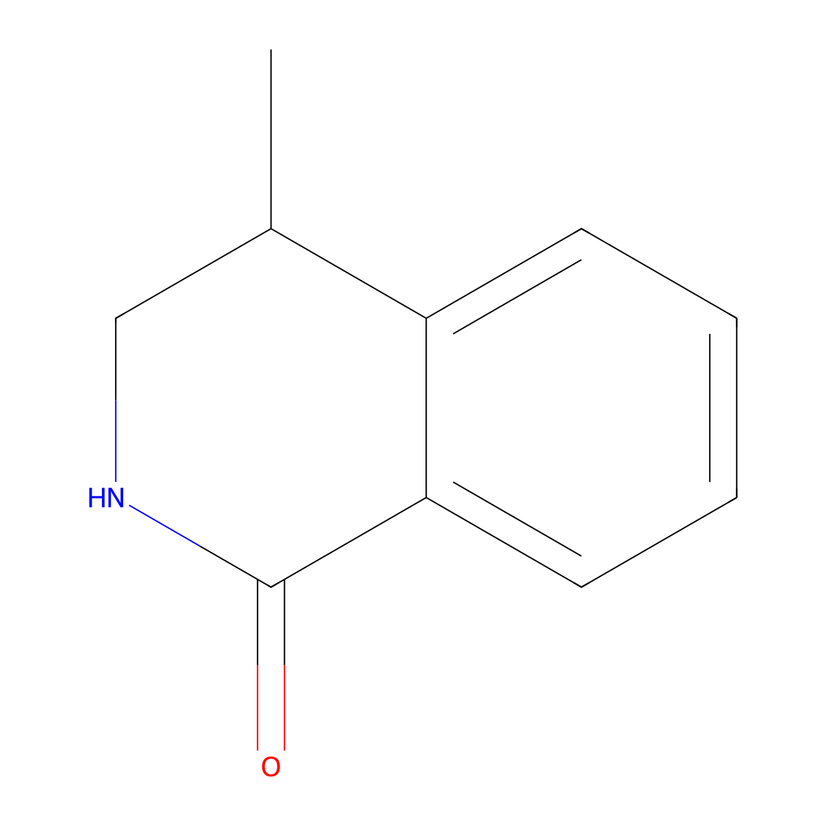 4-Methyl-3,4-dihydroisoquinolin-1(2H)-one molecular structure, CAS 70079-42-4