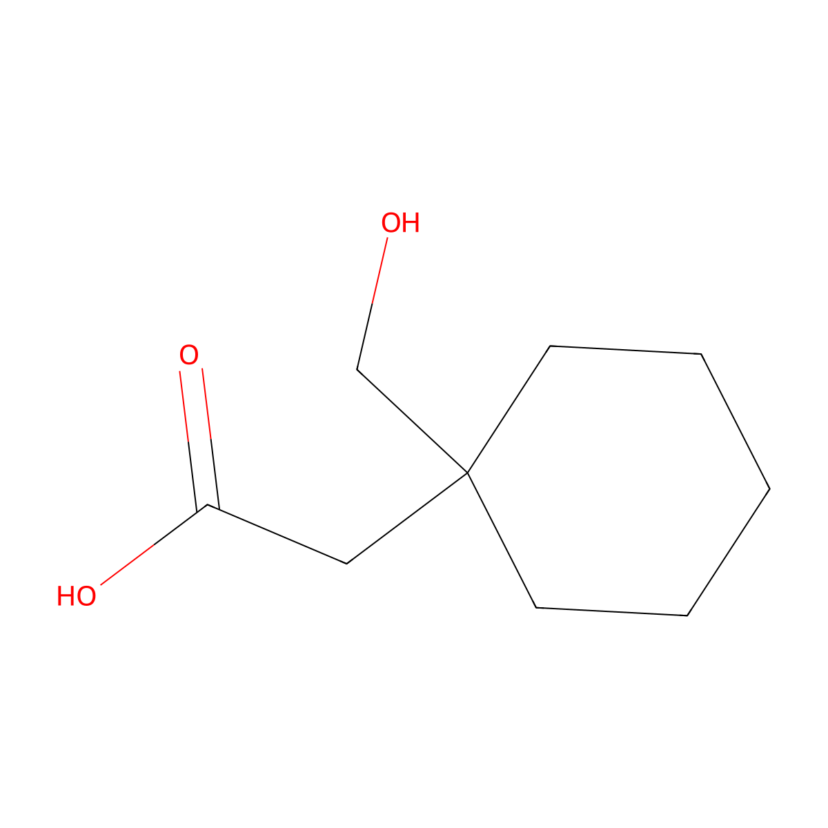 Hexacyclonic Acid molecular structure, CAS 7009-49-6