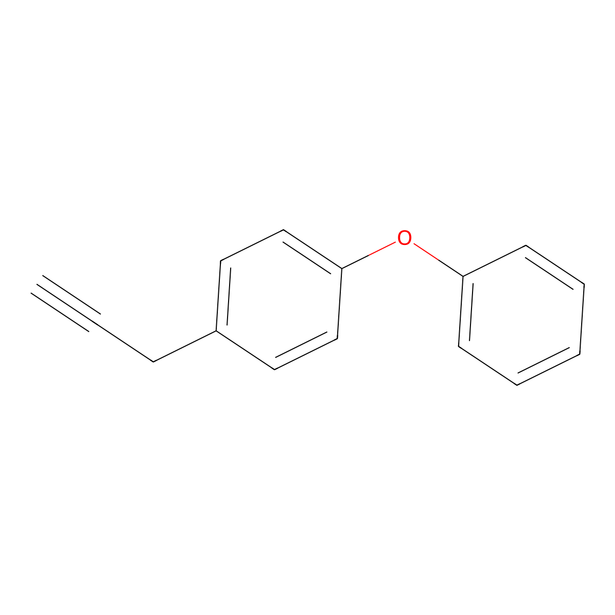 1-Phenoxy-4-(prop-2-yn-1-yl)benzene molecular structure, CAS 70090-70-9