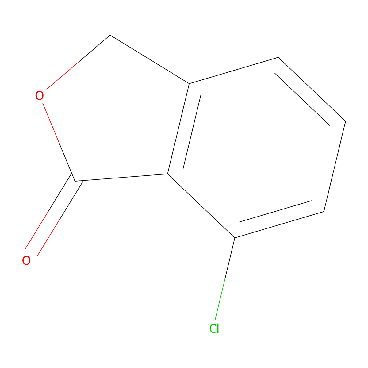 7-Chlorophthalide molecular structure, CAS 70097-45-9