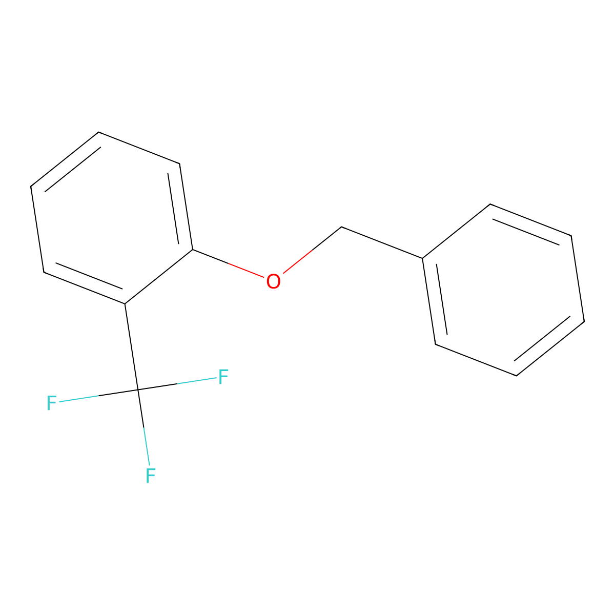 2-Benzyloxy-benzotrifluoride molecular structure, CAS 70097-63-1